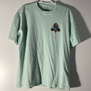 Palace graphic T-shirt; Size: XL; Color:mint green
